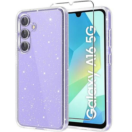 Etui do Samsung Galaxy A16 4G / 5G BROKAT CASE + SZKŁO HARTOWANE