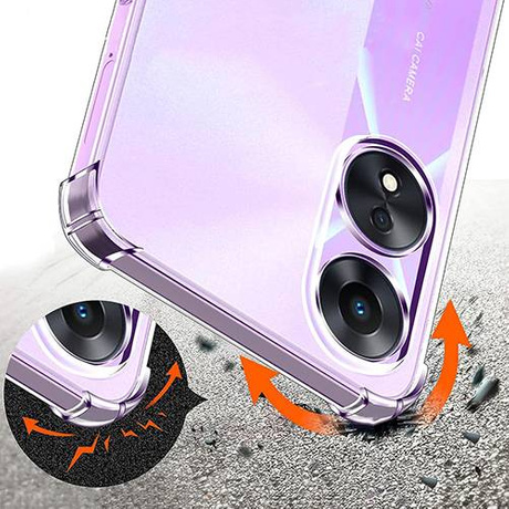 Etui do Oppo A78 5G / A58 5G ANTI SHOCK CASE + SZKŁO HARTOWANE