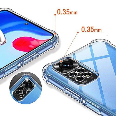 Etui do Xiaomi Redmi Note 11 / 11S ANTI SHOCK CASE + SZKŁO HARTOWANE