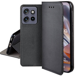 Etui do Motorola Edge 50 Neo SMART MAGNET CASE +  + SZKŁO HARTOWANE