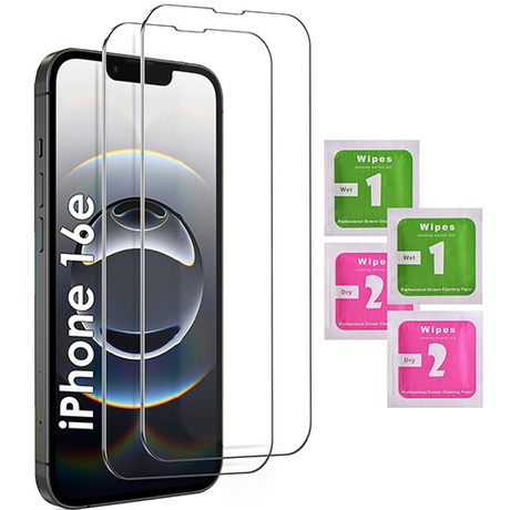 Etui do iPhone 16e ANTI SHOCK CASE + 2x SZKŁO HARTOWANE