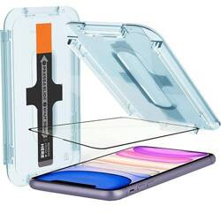 SZKŁO HARTOWANE 5D do iPhone XR pełne na cały ekran + ramka instalacyjna