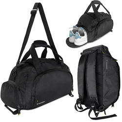 Torba sportowa plecak 2w1 damska męska na ramię treningowa podróżna bagaż