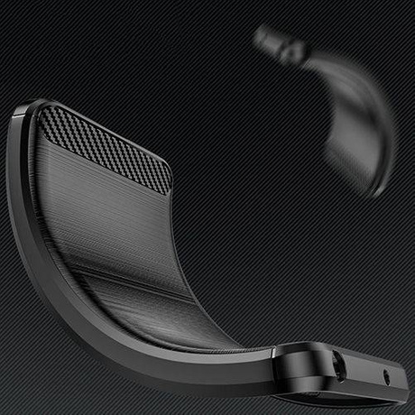 Etui do Xiaomi Redmi 12 4G KARBON CASE pancerne + SZKŁO