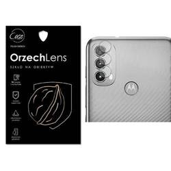 SZKŁO na APARAT obiektyw do Motorola Moto E30 OrzechLens