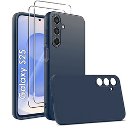 Etui SOFT MATT CASE do Samsung Galaxy S25 5G + 2x SZKŁO HARTOWANE 9H