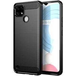 Etui do Realme C21 KARBON CASE pancerne + SZKŁO