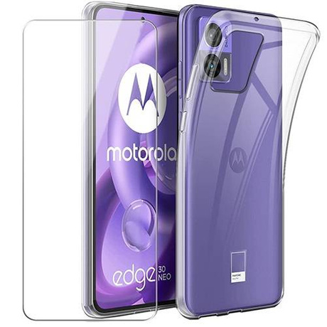 Etui SLIM CASE do Motorola Edge 30 Neo + SZKŁO HARTOWANE