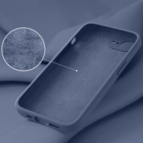 Etui do iPhone 16e SILICONE CASE + 2x SZKŁO HARTOWANE