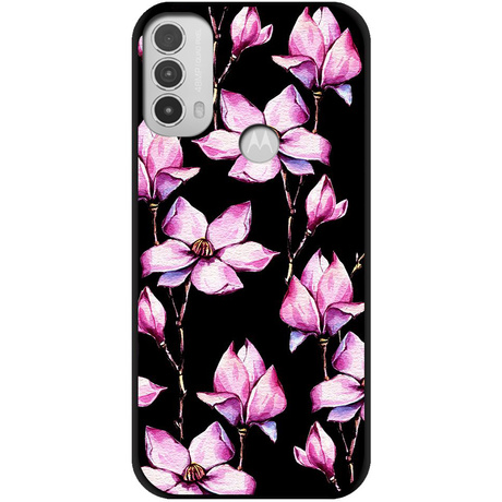 Etui do MOTOROLA MOTO E40 E30 E20 wzory CASE + SZKŁO