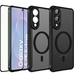 ETUI do Samsung Galaxy S25 Edge MAGSAFE MATOWE CASE + SZKŁO 5D