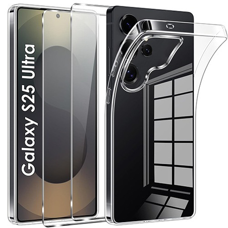 Etui SLIM CASE do Samsung Galaxy S25 Ultra 5G + 2x SZKŁO HARTOWANE