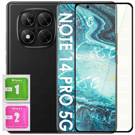 Etui do Xiaomi Redmi Note 14 Pro 5G | 14 Pro Plus 5G LUXURY CASE + SZKŁO 5D