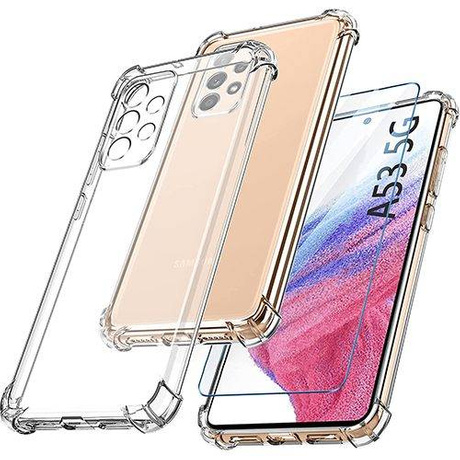 Etui do Samsung Galaxy A53 5G ANTI SHOCK CASE + SZKŁO HARTOWANE