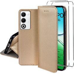 Etui do Oppo A5 5G SMART MAGNET CASE + 2X SZKŁO HARTOWANE