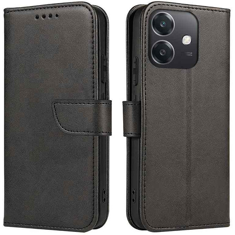 Etui do Oppo A40 | A40m Skórzane Portfel SKIN CASE + 2x SZKŁO ochronne