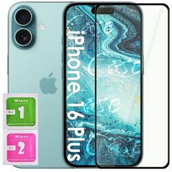 SZKŁO HARTOWANE 5D do iPhone 16 Plus szybka na cały ekran