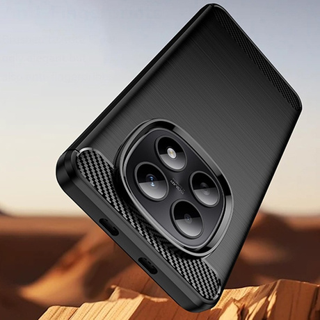 ETUI PANCERNE KARBON do Xiaomi Redmi Note 15 5G + SZKŁO 5D