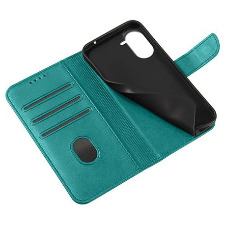 Etui do Xiaomi Redmi A5 4G (171,7mm) SKÓRZANE SKIN + 2x SZKŁO HARTOWANE 9H