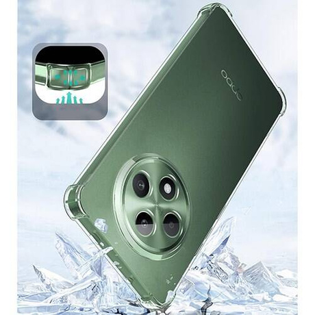 Etui do Oppo Reno 12F 5G / 12 FS 5G ANTI SHOCK CASE + SZKŁO HARTOWANE