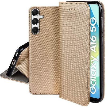 Etui do Samsung Galaxy A16 4G / 5G SMART MAGNET CASE + SZKŁO HARTOWANE