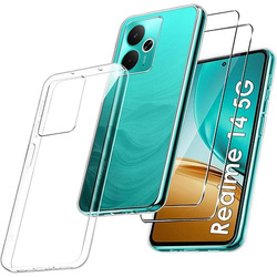 Etui SLIM CASE do Realme 14 5G / Realme 14T 5G + 2x SZKŁO HARTOWANE