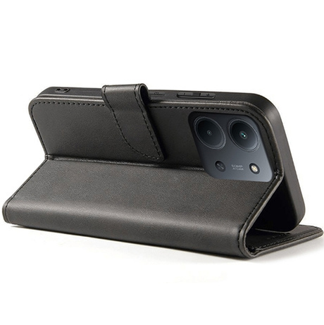 Etui do Xiaomi Redmi 15C 4G / 5G SKÓRZANE SKIN + 2x SZKŁO HARTOWANE 9H