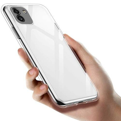Etui do Samsung Galaxy A03 WZMACNIANE 360° CASE + SZKŁO HARTOWANE