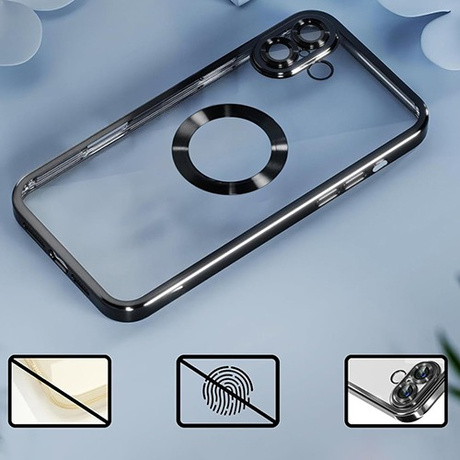 Etui do iPhone 16 Silicone Clear ochrona aparatu  + 2x SZKŁO HARTOWANE