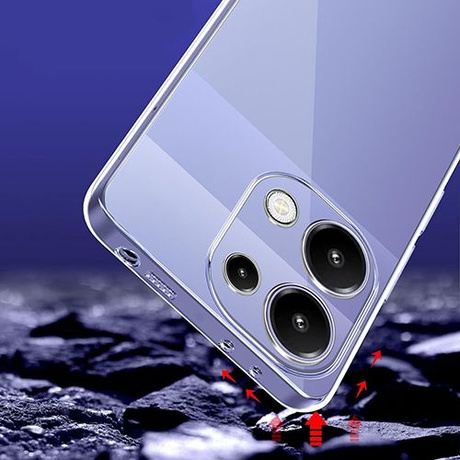 Etui SLIM CASE do Xiaomi Redmi Note 14s + 2x SZKŁO HARTOWANE
