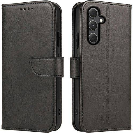 Etui do Samsung Galaxy A15 4G / A15 5G SKÓRZANE SKIN + SZKŁO HARTOWANE