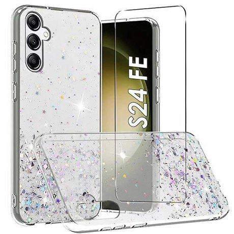 Etui do Samsung Galaxy S24 FE BROKAT CASE + SZKŁO HARTOWANE