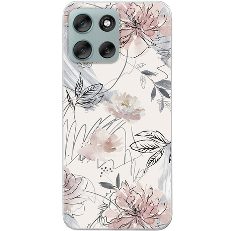 Etui do Motorola Moto G56 5G wzory CASE + SZKŁO
