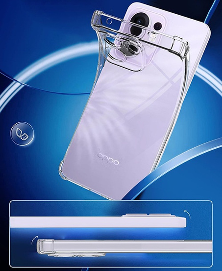 Etui do Oppo Reno 13F 5G / 13 FS 5G ANTI SHOCK CASE + 2x SZKŁO HARTOWANE