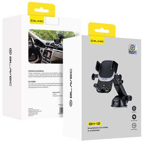 UCHWYT Blavec DO SAMOCHODU NA TELEFON SZYBĘ DESKĘ KOKPIT SAMOCHODOWY HOLDER MOCNY