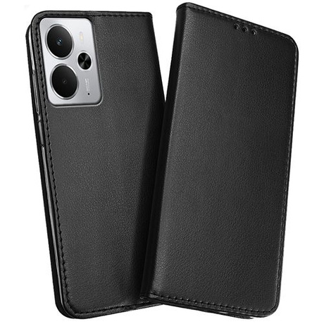 Etui do Realme 14 5G / 14T 5G skórzane magnetyczne z klapką + 2x SZKŁO HARTOWANE