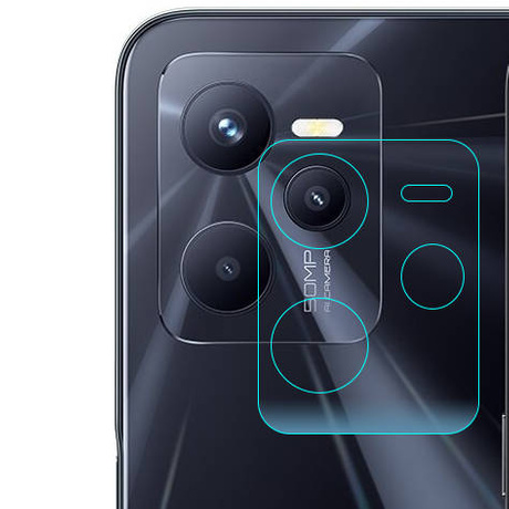 SZKŁO do Realme C35 na aparat obiektyw 