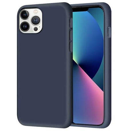 Etui do iPhone 13 Pro SILICONE CASE + SZKŁO HARTOWANE