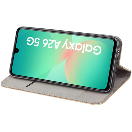 Etui do Samsung Galaxy A26 5G SMART MAGNET CASE + 2X SZKŁO HARTOWANE