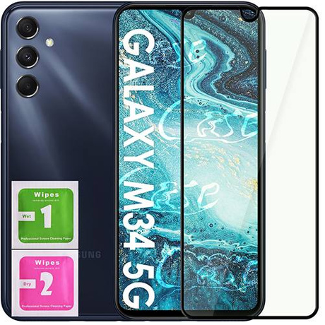 SZKŁO HARTOWANE 5D do Samsung Galaxy M34 5G szybka na cały ekran 