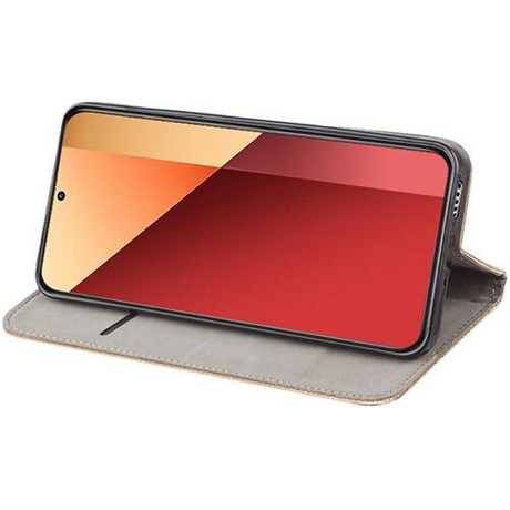 Etui do Xiaomi Redmi Note 13 Pro 4G SMART MAGNET CASE + SZKŁO HARTOWANE