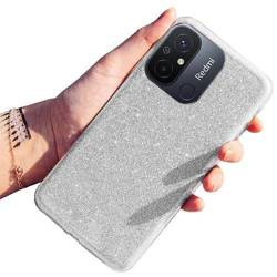 Etui BLING BROKAT CASE do Xiaomi Redmi 12C + SZKŁO HARTOWANE