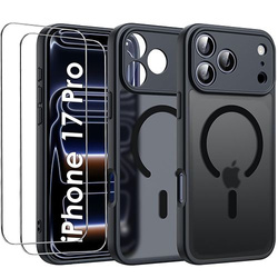 ETUI do iPhone 17 Pro do MagSafe Magnetyczne Matowe Matt + 2x SZKŁO 5H