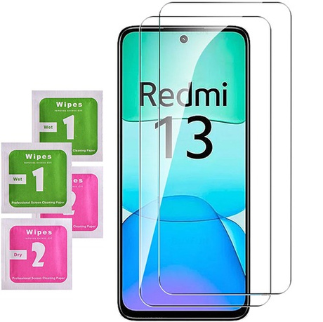 Etui do Xiaomi Redmi 13 4G SMART MAGNET CASE + 2X SZKŁO HARTOWANE