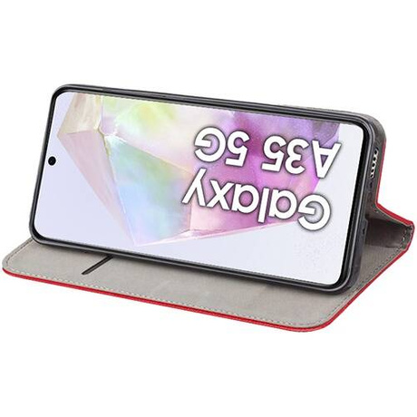 Etui do Samsung Galaxy A35 5G SMART MAGNET CASE + 2X SZKŁO HARTOWANE