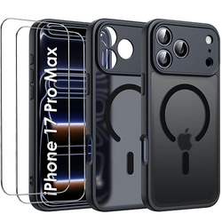 ETUI do iPhone 17 Pro Max do MagSafe Magnetyczne Matowe Matt + 2x SZKŁO 9H