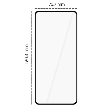 SZKŁO HARTOWANE 5D do Xiaomi Redmi Note 14 4G szybka na cały ekran 