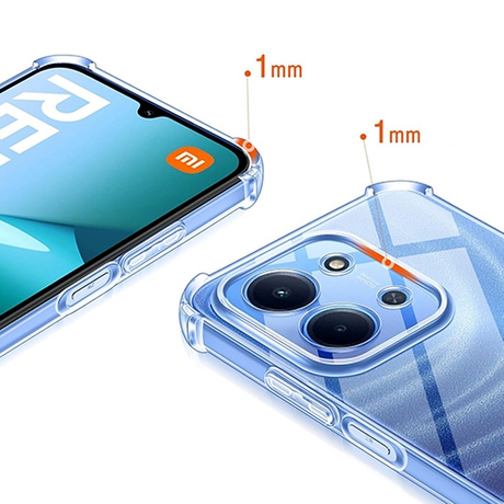 Etui do Xiaomi Redmi 15C 4G / 5G ANTI SHOCK CASE + 2x SZKŁO HARTOWANE