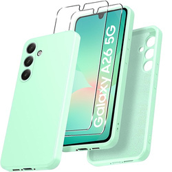 Etui do Samsung Galaxy A26 5G SILICONE CASE + 2x SZKŁO HARTOWANE