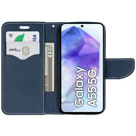 Etui do Samsung Galaxy A55 5G Portfel Case + SZKŁO HARTOWANE